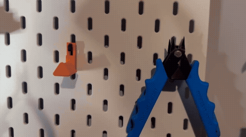 cutters snips or pliers holder for ikea skadis cutters snips or pliers holder for ikea skadis