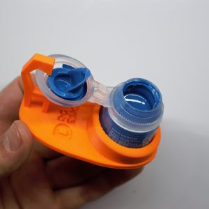 Home citadel paint pot holder with lid hanger