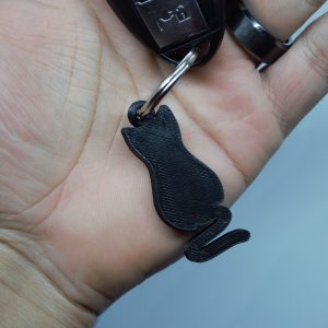 cat keychain