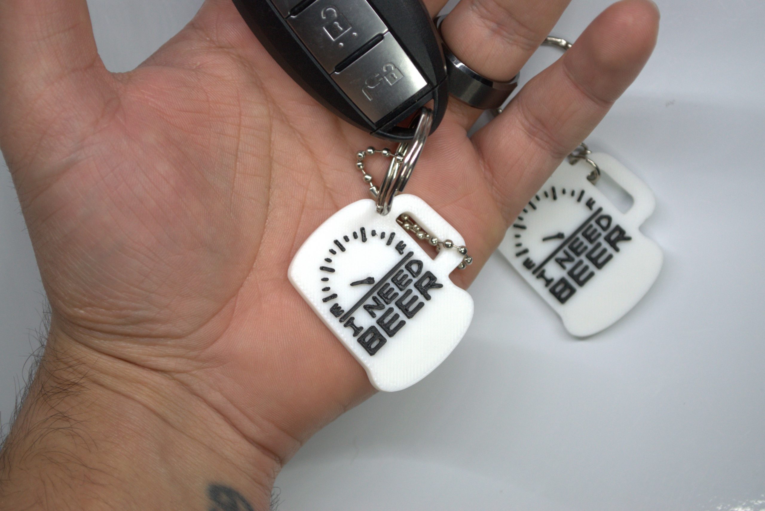 i need beer low fuel keychain i need beer low fuel keychain