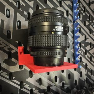 camera lens stand for skadis ikea